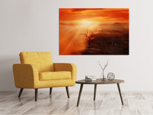 Laden Sie das Bild in den Galerie-Viewer, Leinwandbild Farbenprächtige Landschaft