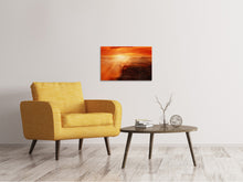 Laden Sie das Bild in den Galerie-Viewer, Leinwandbild Farbenprächtige Landschaft