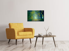 Laden Sie das Bild in den Galerie-Viewer, Leinwandbild Grüner Wald