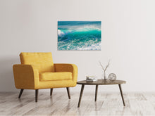 Laden Sie das Bild in den Galerie-Viewer, Leinwandbild Schöne Brandung