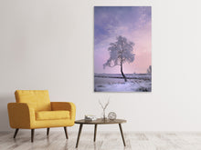 Laden Sie das Bild in den Galerie-Viewer, Leinwandbild Ein Winterbaum