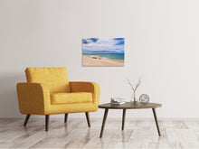 Laden Sie das Bild in den Galerie-Viewer, Leinwandbild Strand Parkplatz