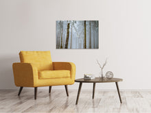 Laden Sie das Bild in den Galerie-Viewer, Leinwandbild Wald im Winter