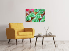 Laden Sie das Bild in den Galerie-Viewer, Leinwandbild Softeis