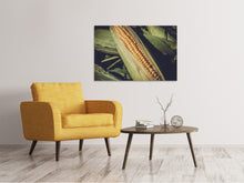 Laden Sie das Bild in den Galerie-Viewer, Leinwandbild Frischer Zuckermais