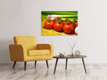 Laden Sie das Bild in den Galerie-Viewer, Leinwandbild Alles für Pasta