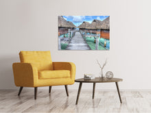 Laden Sie das Bild in den Galerie-Viewer, Leinwandbild Bora Bora