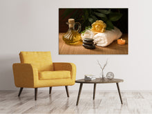 Laden Sie das Bild in den Galerie-Viewer, Leinwandbild Wellness Behandlung