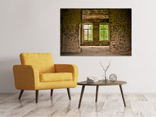Laden Sie das Bild in den Galerie-Viewer, Leinwandbild Stein Haus