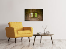 Laden Sie das Bild in den Galerie-Viewer, Leinwandbild Stein Haus
