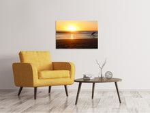 Laden Sie das Bild in den Galerie-Viewer, Leinwandbild Der einsame Surfer