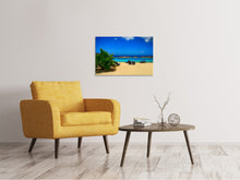 Laden Sie das Bild in den Galerie-Viewer, Leinwandbild Strand Liebe