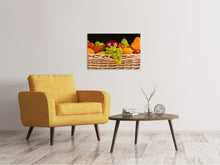 Laden Sie das Bild in den Galerie-Viewer, Leinwandbild XL Obstkorb