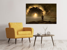 Laden Sie das Bild in den Galerie-Viewer, Leinwandbild Mystische Stimmung in der Einsamkeit