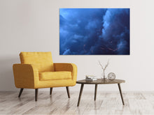 Laden Sie das Bild in den Galerie-Viewer, Leinwandbild Wildes Gewitter