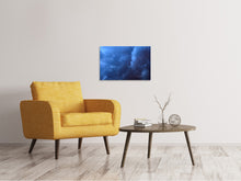 Laden Sie das Bild in den Galerie-Viewer, Leinwandbild Wildes Gewitter