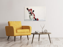 Laden Sie das Bild in den Galerie-Viewer, Leinwandbild Joghurt mit Beeren