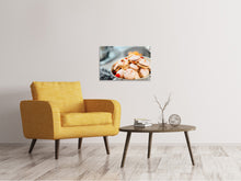 Laden Sie das Bild in den Galerie-Viewer, Leinwandbild Eine Schale Macarons