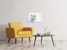 Laden Sie das Bild in den Galerie-Viewer, Leinwandbild Makronen in pastell