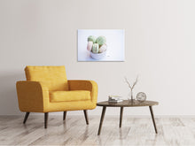 Laden Sie das Bild in den Galerie-Viewer, Leinwandbild Makronen in pastell
