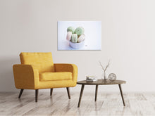 Laden Sie das Bild in den Galerie-Viewer, Leinwandbild Makronen in pastell