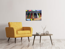 Laden Sie das Bild in den Galerie-Viewer, Leinwandbild Buntes Klavier