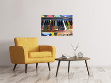 Laden Sie das Bild in den Galerie-Viewer, Leinwandbild Buntes Klavier