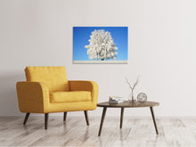 Laden Sie das Bild in den Galerie-Viewer, Leinwandbild Winter Baum