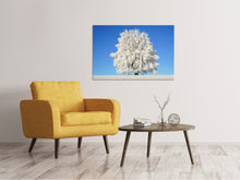 Laden Sie das Bild in den Galerie-Viewer, Leinwandbild Winter Baum