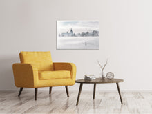 Laden Sie das Bild in den Galerie-Viewer, Leinwandbild Gmunden Schloss Ort