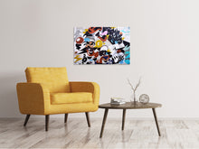 Laden Sie das Bild in den Galerie-Viewer, Leinwandbild Kunst an der Wand