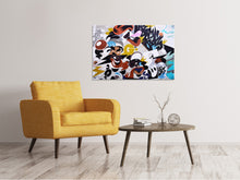 Laden Sie das Bild in den Galerie-Viewer, Leinwandbild Kunst an der Wand