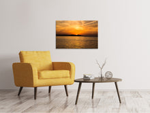 Laden Sie das Bild in den Galerie-Viewer, Leinwandbild Die Sonne geht unter