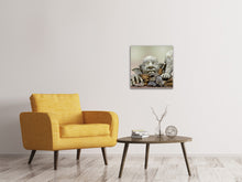 Laden Sie das Bild in den Galerie-Viewer, Leinwandbild Stein Kunst XL