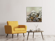 Laden Sie das Bild in den Galerie-Viewer, Leinwandbild Stein Kunst XL
