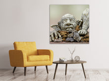 Laden Sie das Bild in den Galerie-Viewer, Leinwandbild Stein Kunst XL