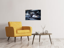 Laden Sie das Bild in den Galerie-Viewer, Leinwandbild Glänzender Motor