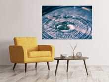 Laden Sie das Bild in den Galerie-Viewer, Leinwandbild Tropfen Kunst