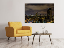 Laden Sie das Bild in den Galerie-Viewer, Leinwandbild Tel Aviv am Abend