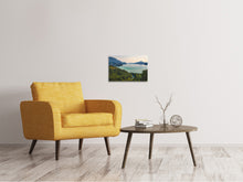 Laden Sie das Bild in den Galerie-Viewer, Leinwandbild Beste Aussicht auf den Bergsee