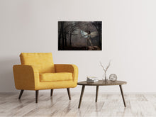 Laden Sie das Bild in den Galerie-Viewer, Leinwandbild Fantasie im Wald