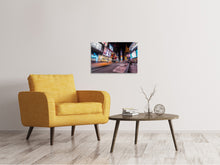 Laden Sie das Bild in den Galerie-Viewer, Leinwandbild Times Square bei Nacht