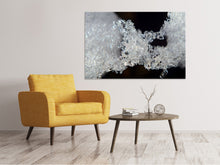 Laden Sie das Bild in den Galerie-Viewer, Leinwandbild Eiskristalle XL