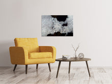 Laden Sie das Bild in den Galerie-Viewer, Leinwandbild Eiskristalle XL
