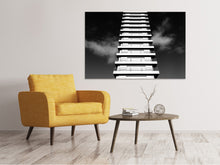 Laden Sie das Bild in den Galerie-Viewer, Leinwandbild Hochhaus sw