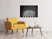Laden Sie das Bild in den Galerie-Viewer, Leinwandbild Imposantes Gebäude