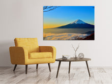 Laden Sie das Bild in den Galerie-Viewer, Leinwandbild Imposanter Fujisan