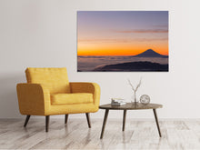 Laden Sie das Bild in den Galerie-Viewer, Leinwandbild Fujisan bei Sonnenuntergang