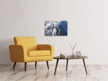 Laden Sie das Bild in den Galerie-Viewer, Leinwandbild 2 Wolkenkratzer