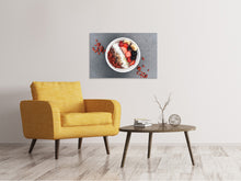 Laden Sie das Bild in den Galerie-Viewer, Leinwandbild Frühstück mit Obst